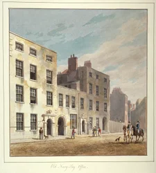 The Old Navy Pay Office, Old Broad Street, City of London, 1811