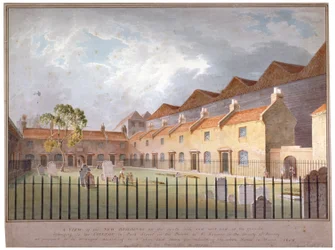 View of Buildings in Park Street, Southwark, London
