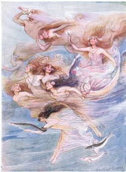 Queen Galatea, from The Heroes published by George Allen and Unwin 1929