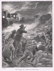 The Attack on a Train at Holfontein