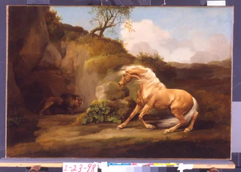 A Horse Frightened by a Lion, c.1790-5
