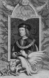 Richard III, King of England, After a Portrait in Kensington Palace, Engraved by the Artist