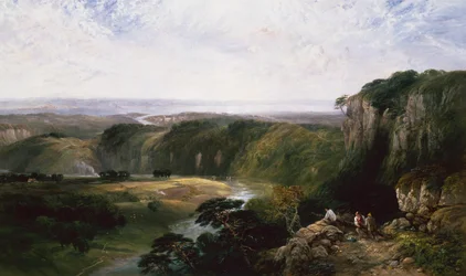 Chepstow from the Windcliff