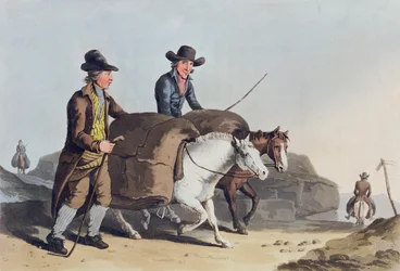 Cloth Makers Taking Cloth to Market, from 