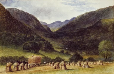 Harvest Time, Llyn Crafnant, North Wales