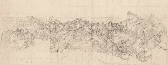 The Charge of the 4th Light Horse Brigade at Beersheba