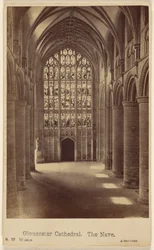 Gloucester Cathedral. The Nave.