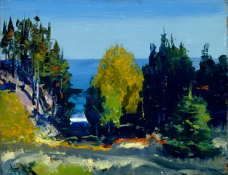 The Grove - Monhegan, 1911