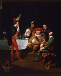Falstaff Enacting Henry IV
