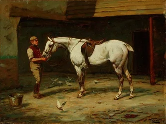 Groom in the Stable Yard