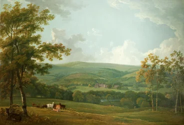 A Distant View of Towneley Hall, c.1777
