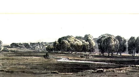 Landscape with Meadow and Stream