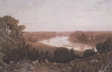 View from Richmond Hill, Surrey