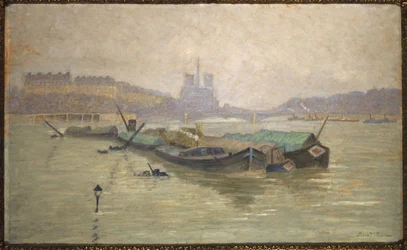 Île Saint-Louis and Notre-Dame, views from the Pont d