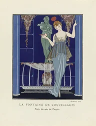 La Fontaine de Coquillages, pub. 1914