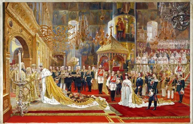 Coronation of Emperor Alexander III and Empress Maria Fyodorovna