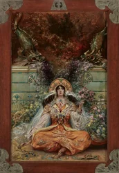 Sarah Bernhardt in the Role of Izeyl