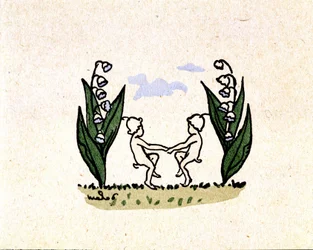 Strands of lily of the valley and dancing elves - in 