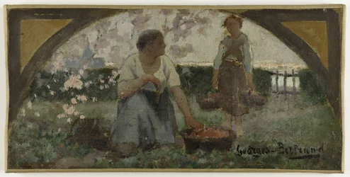 Sketch for the Dining Room of the Hôtel de Ville de Paris: The Strawberries, ca. 1893