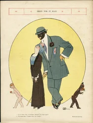 Illustration by Georges Leonnec in Le Rire