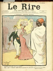 Illustration by Georges Meunier for the Cover of Le Rire
