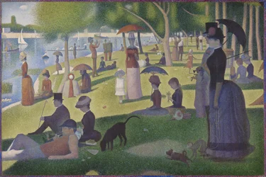 A Sunday on La Grande Jatte, 1884-86