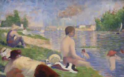 Final Study for Bathers at Asnières