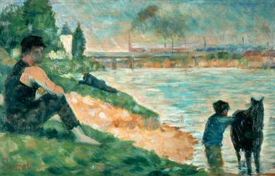 Study for Une Baignade