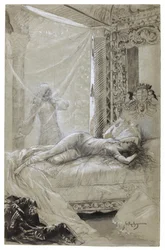 The Man Who Laughs - Josiane in Her Alcove