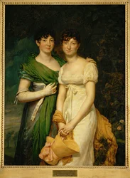 Mesdemoiselles Molien, Nieces of Count Molien, Minister of the Treasury of Napoleon I
