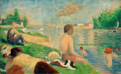 A Bathing Place, Asnières (Final Study)