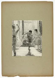 Before the Ballet Class