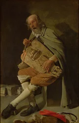 The Hurdy Gurdy Player, 1620s