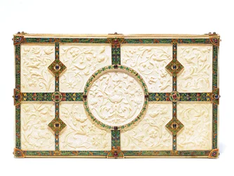 Rare bank note holder for Boucheron, 1893