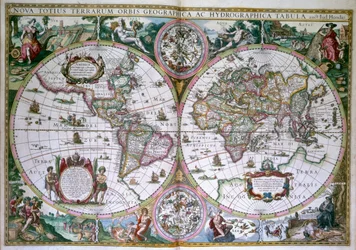World Map. Nova Totius Terrarum Orbis