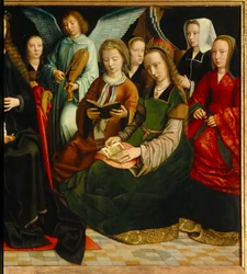The Virgin Among the Saints (Detail)