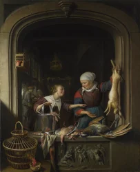 A Poulterers Shop