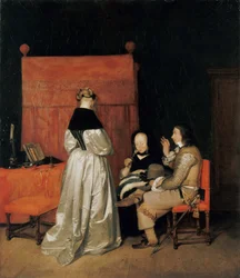 The Gallant Conversation The Paternal Admonition