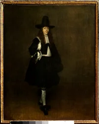 Portrait of a Man in Black, 17th century. 0.67 x 0.53 m, Paris, Musée du Louvre