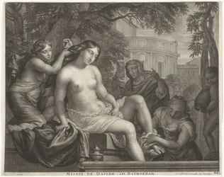 Bathsheba Receives the Message from David