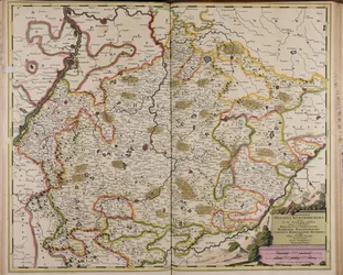 Chorography of the Duchy of Württemberg and Surrounding Areas