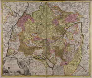 Swabian Circle Including All Subdivided States