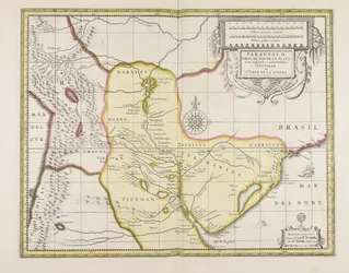 Paraguay Province of Rio de la Plata with Adjacent Regions Tucuman and Santa Cruz de la Sierra