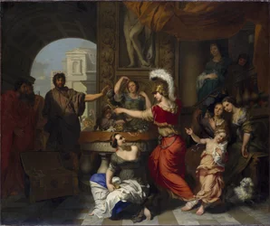 Achilles Discovered Amongst the Daughters of Lycomedes