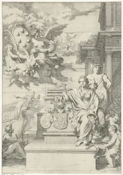 Allegory of Trade and the Coat of Arms of the Medici