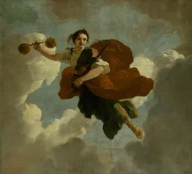 Justitia: Allegorical depiction of the care of lepers and fools