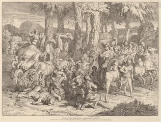 Semiramis on the Lion Hunt
