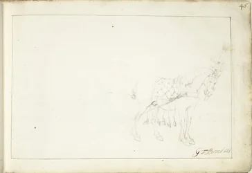 Horse, Facing Right
