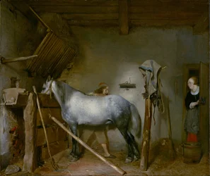 Horse in a Stable, c. 1652-54