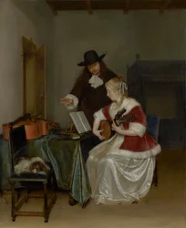 The Music Lesson, c.1668